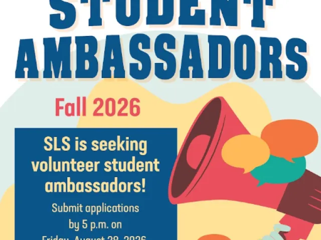 SLS Student Ambassador Fall 2026 